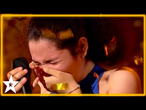 Young Singer Carina Wins The Golden Buzzer with her Amazing Voice! | Kids Got Talent