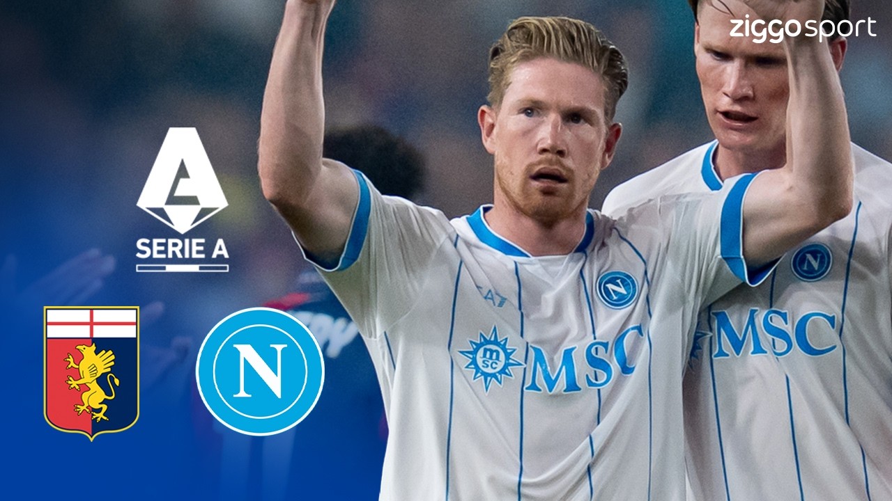 REGISSEUR DE BRUYNE KEERT HET TIJ MET EXPLOSIEVE INVALBEURT!! 🤤🥵 | Genoa vs Napoli | Serie A 2026/27