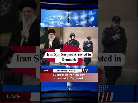 Suspected Iranian Spy Arrested in Denmark. #iran #denmark #germany