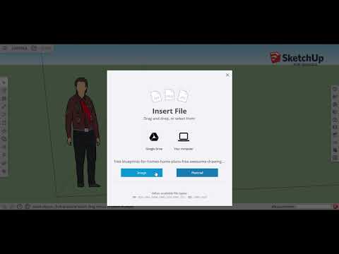 SKetchup - blue print tutorial