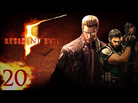 Let's Play Resident Evil 5 - (CO-OP) Chapter 5-3 Uroboros Research Facility PT 20