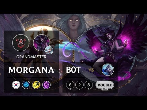 Morgana Bot vs Ashe - KR Grandmaster Patch 9.13