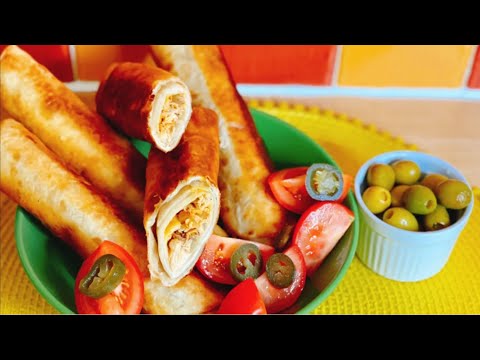 FLAUTAS DE POLLO MEXICANAS | @UnaChefenlaCocina