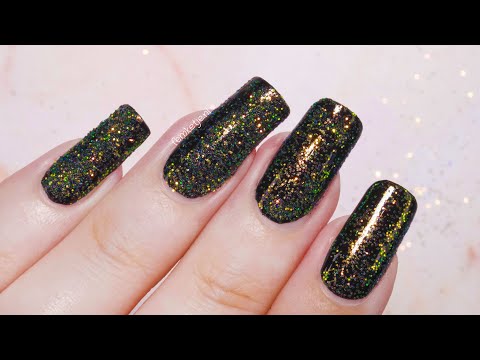 ✨ How To Use Loose Glitter (Glitter Burnishing & Nail Sugaring)💅- femketjeNL