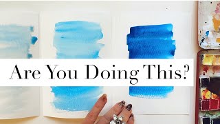 The Watercolor Lesson You Need to Go from BEGINNER to ADVANCED. 🤔