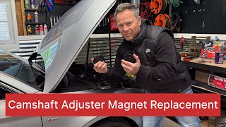 Camshaft Adjuster Magnet Replacement Audi A3