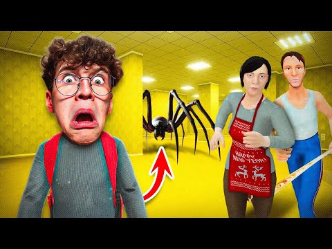 I FOUND THE BACKROOMS AFTER RUNNING AWAY FROM MY PARENTS *sad ending* | SchoolBoy Runaway