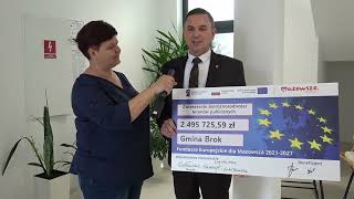 Powstanie przestrzeń atrakcyjna dla mieszkańców i turystów. Brok dostał na to kasę (wideo)
