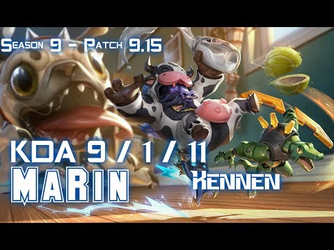 MaRin KENNEN vs URGOT Top - Patch 9.15 KR Ranked