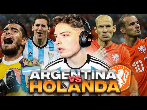 ARGENTINA 0 (4) HOLANDA 0 (2) - SEMIS DEL MUNDIAL BRASIL 2014 - LA TANDA DE ROMERO