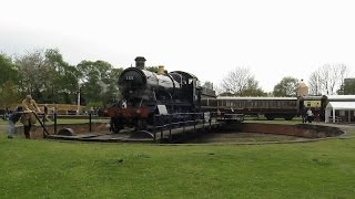 preview picture of video 'Дидкот. Поворотный круг (Didcot Railway Center - Turntable)'