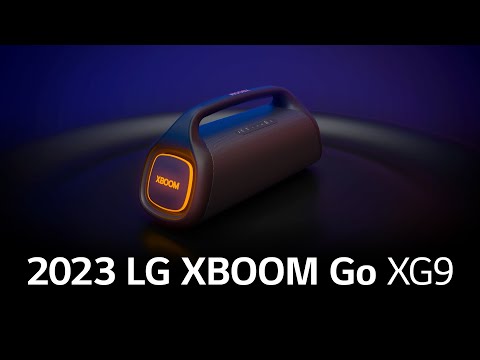 LG XBOOM Go : 2023 LG XBOOM Go XG9 "Sound Boost" | LG