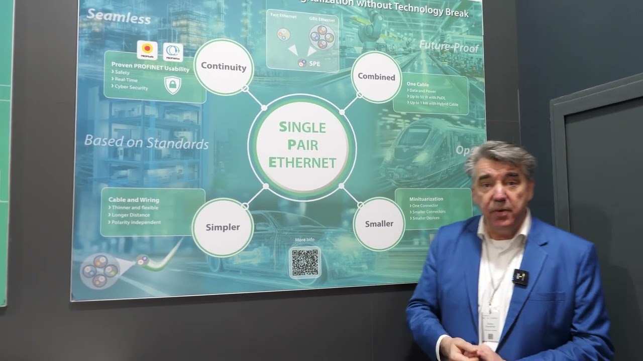 PROFINET over SPE - Embedded World 2026