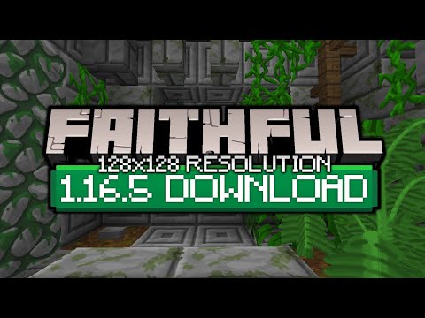 Faithful 128x128 1.16.5 Texture Pack Download