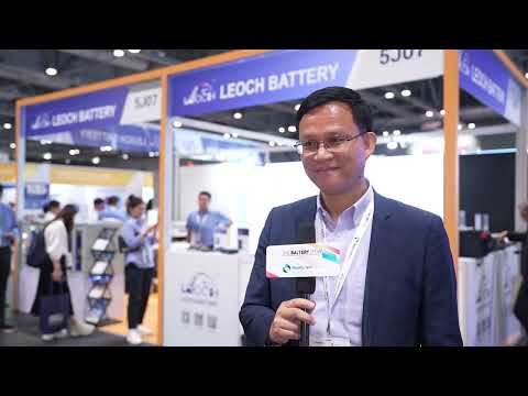Robin Li of LEOCH Battery on Smart Energy Solutions & Battery Innovation- The Battery Show Asia 2025