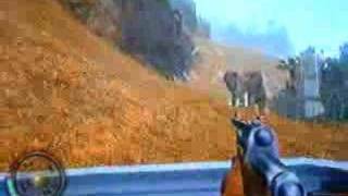 Cabela's Dangerous Hunts 2 Elephant ATTACK!!!!