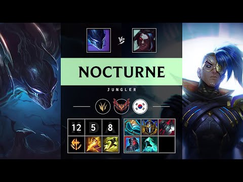 Nocturne Jungle vs Kayn - KR Grandmaster Patch 25.21
