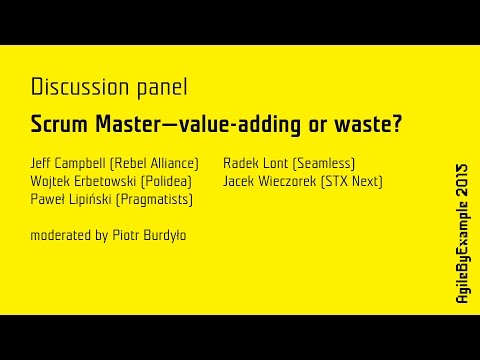 AgileByExample 2015   Discussion Panel #1   moderator Piotr Burdyło