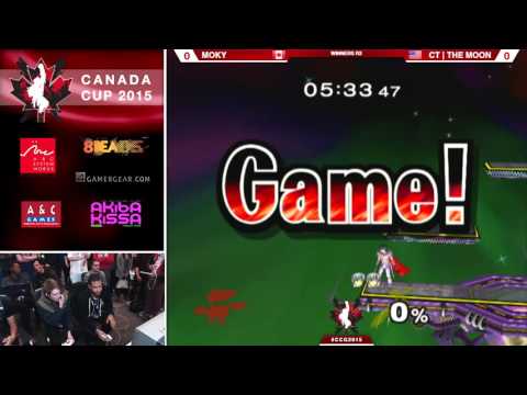 CCG2k15 - Moky (Fox) vs CT | The Moon (Marth) - Melee Singles Winners R2