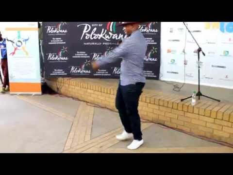 Mafikizolo, Theo Kgosinkwe shows a few dance moves