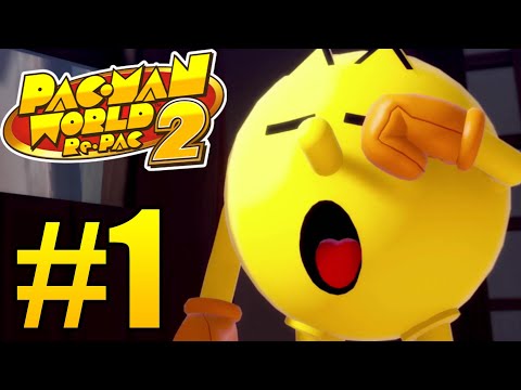 Pac-Man World 2 Re-Pac Gameplay Walkthrough Part 1 - World 1 & 2