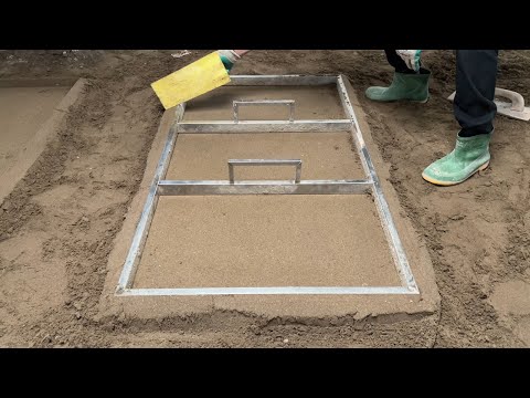 Technology Produce Stone Table Large Quantity From Sand Mold // Techniques Traditional Skills Craft