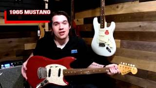 Video thumbnail for Fender 1965 Mustang Reissue by napervillemusic