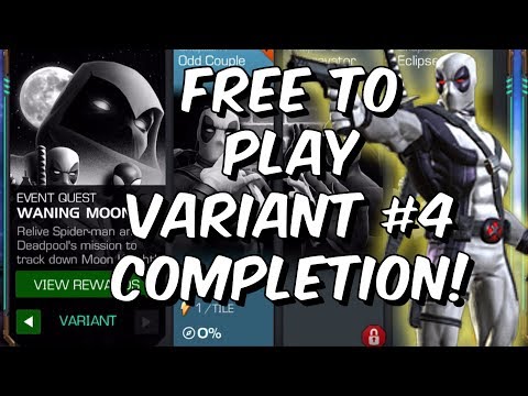 Free To Play Variant #4 Completion! - WhaleMilker3000 Struggle-A-Thon - Marvel Contest of Champions
