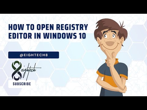 How to open Registry Editor | REGEDIT 2018 | Shortcut