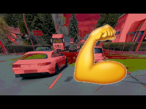 DashCam Sachsen in Freiberg...ohne Worte...Fast ein schwerer Unfall durch Raser in der Stadt.