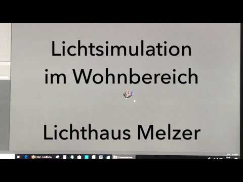 Lichtplanung und Lichtsimulation mittels DIALux in einem Wohnhaus.
