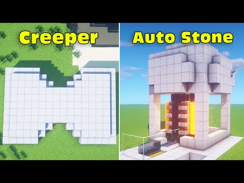 ⚒ Minecraft: 3 Redstone Automatic Farm Build Hack #55 (Tutorial)
