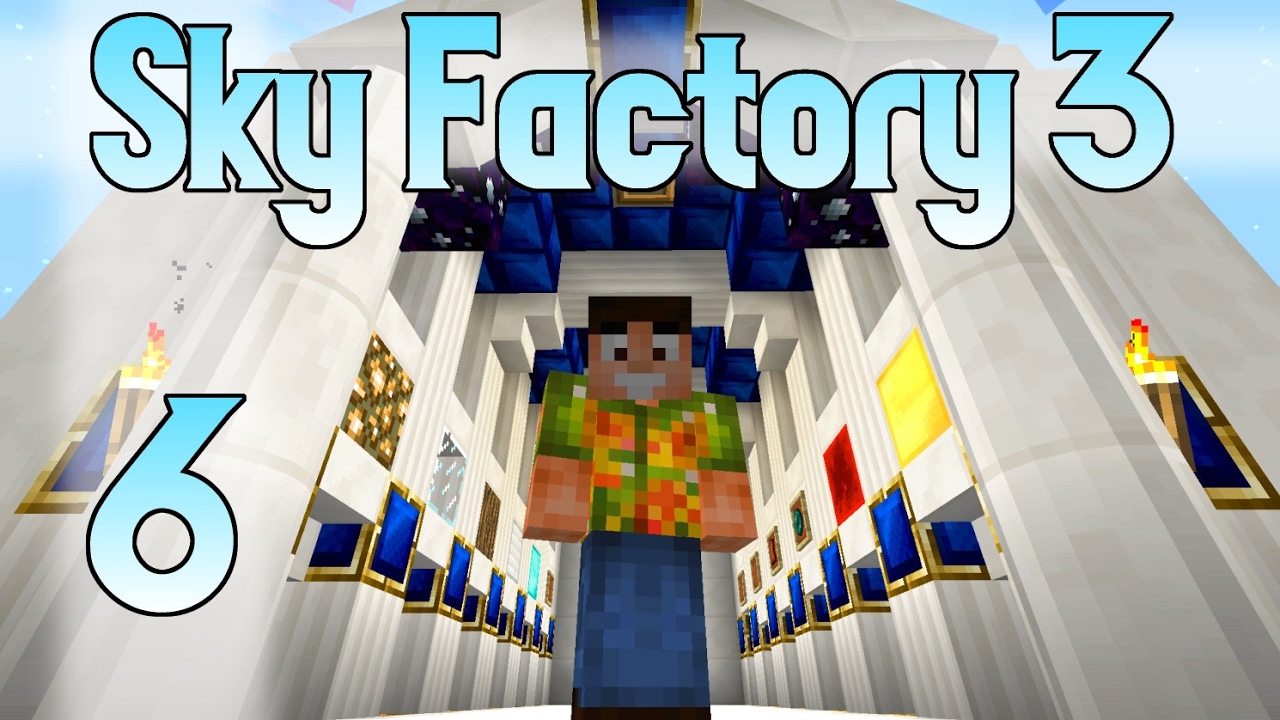 Minecraft SkyFactory 3 - Ep. 6 - Chicken Temple