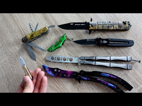 Butterfly and extraordinary knives from Amazon (unboxing)