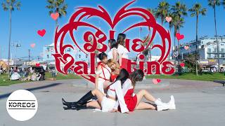 [KPOP IN PUBLIC LA | ONE TAKE] NMIXX (엔믹스) - 'Blue Valentine' Dance Cover 댄스커버 | Koreos