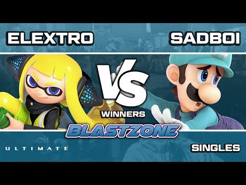 PSG Blastzone: Elextro (Inkling) vs Sadboi (Luigi) - Winners Round 2