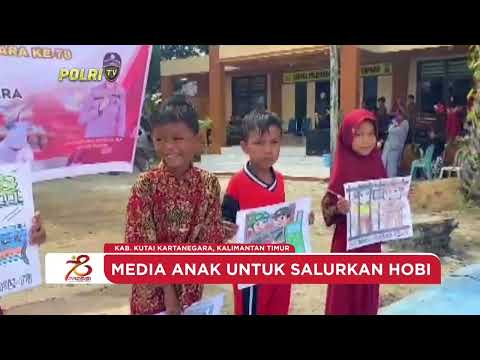 POLSEK KENOHAN GELAR LOMBA MEWARNAI