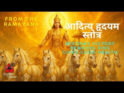आदित्य हृदयम स्तोत्र | Aditya Hrudayam | Mantra for Victory & Confidence | Ramayana Hymn