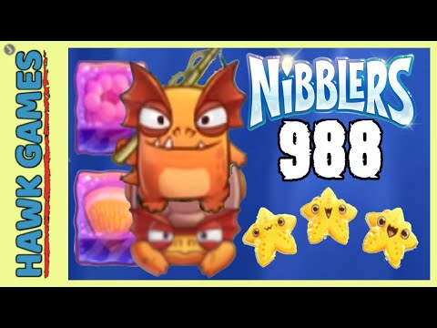 Fruit Nibblers Level 988 - 3 Stars Walkthrough, No Boosters