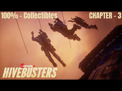 Gears 5 Hivebusters (DLC)|PC| (Intermediate) 100% Walkthrough 03 |Chapter 3| Into The Fire