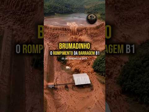 Brumadinho: O Rompimento da Barragem B1 e os Minutos Antes da Tragédia #fatosreais