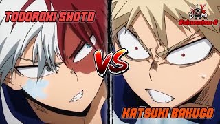 Todoroki Shoto VS Katsuki Bakugo  Final Fight UA S