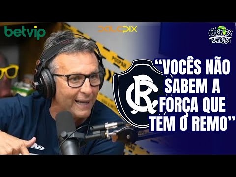 CRAQUE NETO RECEBE CAMISA DO REMO E MANDA RECADO SOBRE O LEÃO AZUL