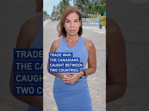 Trade war: The Canadians caught between two countries#worldnow