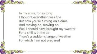 Dakota Moon - Snow in July Lyrics