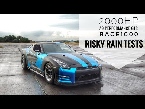 RISKY TESTS A9 PERFORMANCE GTR 2000HP ON RACE1000 | GLOBALTUNERZ