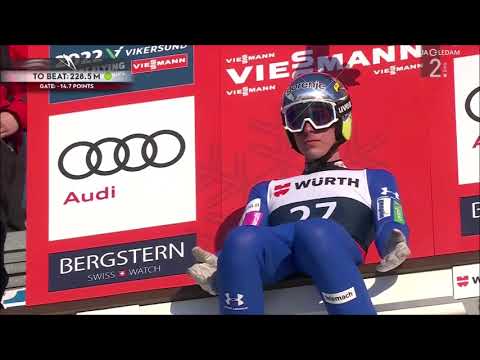 Timi Zajc 243,5m  - Vikersund 2022