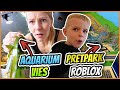 AQUARiUM AFMAKEN + LUAN MAAKT EiGEN PRETPARK iN ROBLOX | Bellinga Vlog #2663