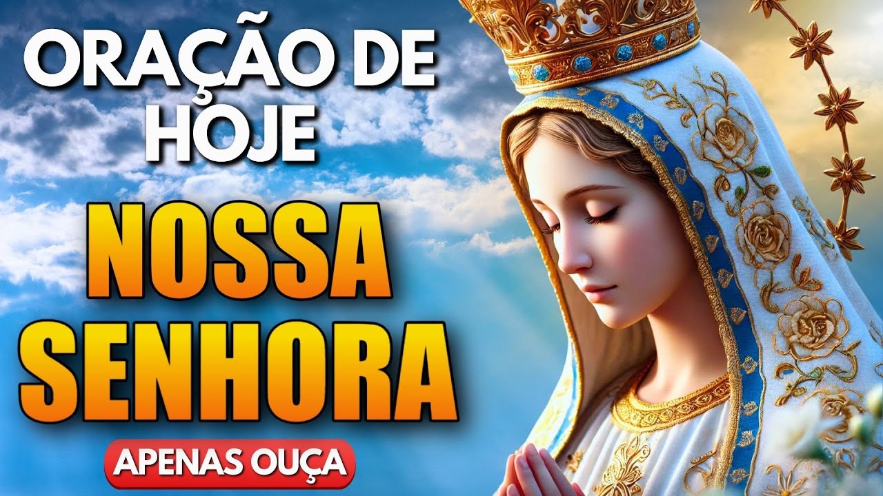 Nossa Senhora, cobre minha família com Teu manto e protege de todo mal! Reze Comigo!