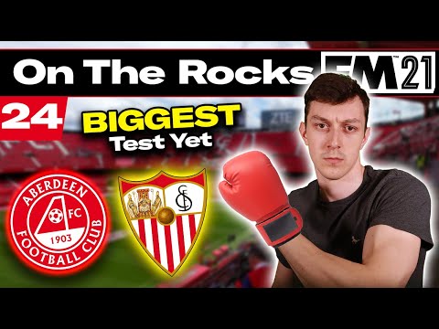 OUR BIGGEST GAME YET | On The Rocks | Football Manager 2021 | #24